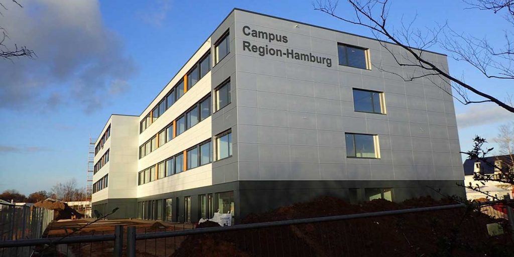 Campus_Region-Hamburg Fassadenansicht