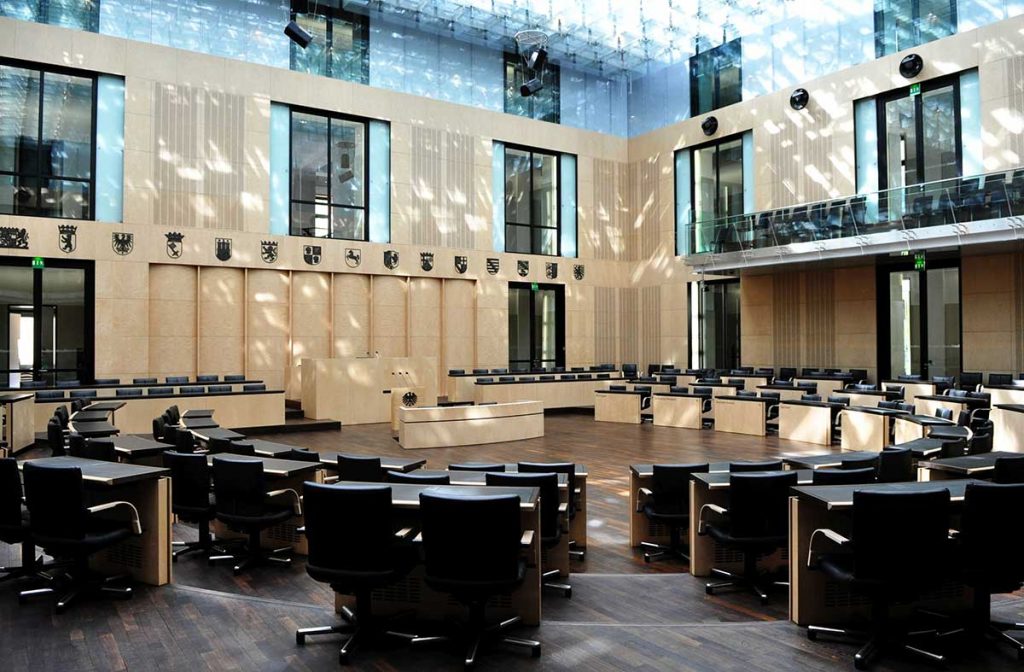 Plenarsaal im Bundesrat