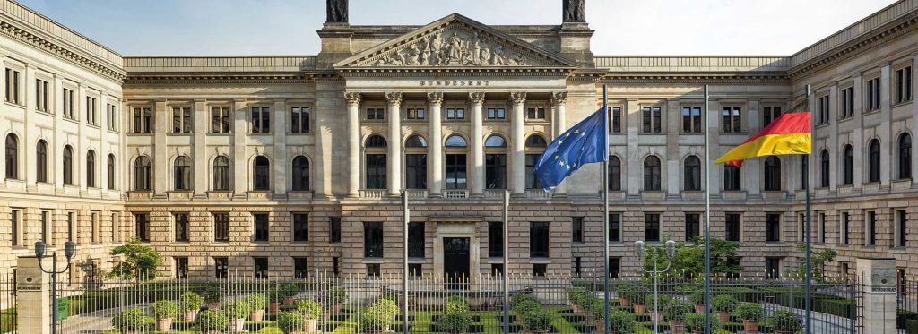 Bundesratsgebäude Frontansicht