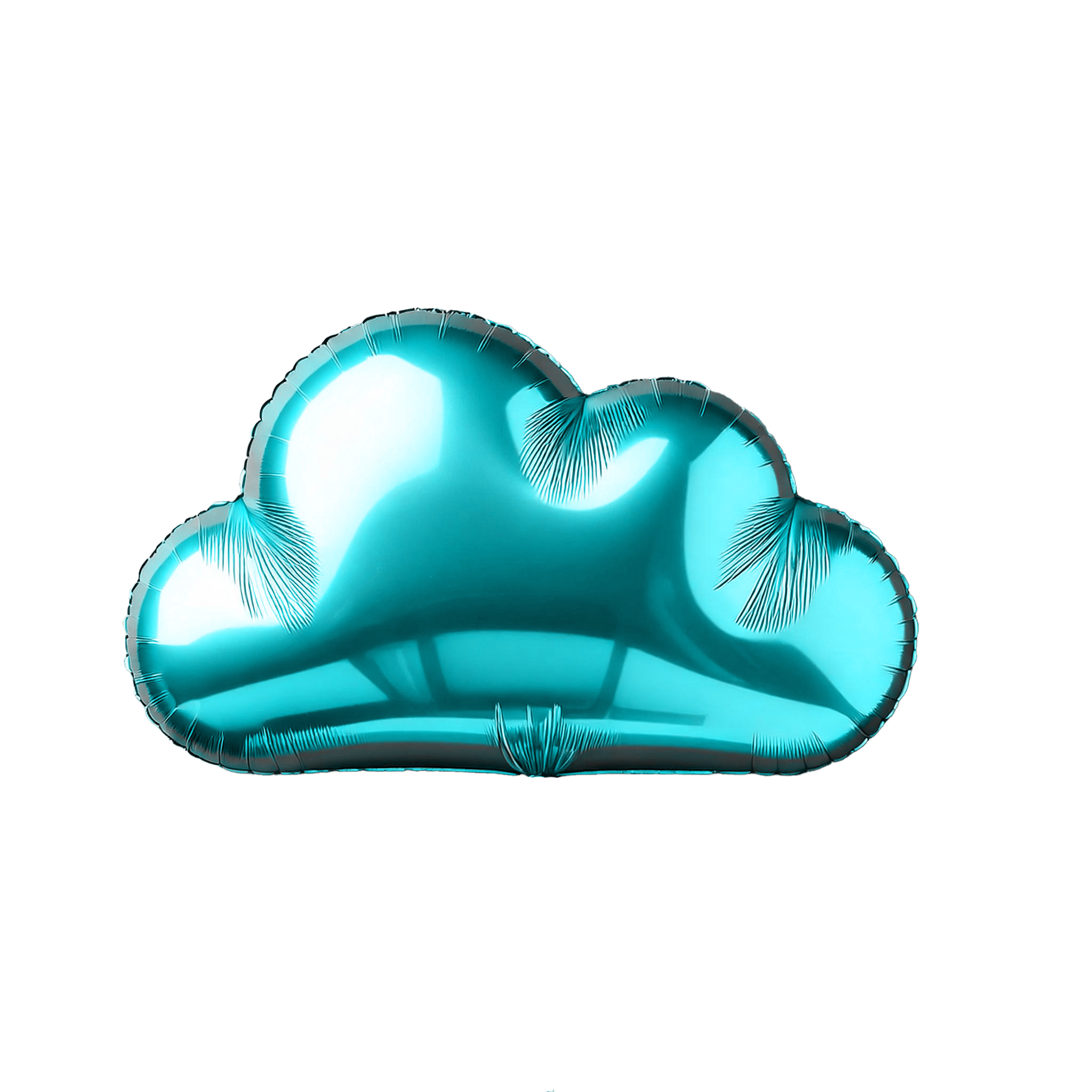 Luftballon in Form einer Wolke