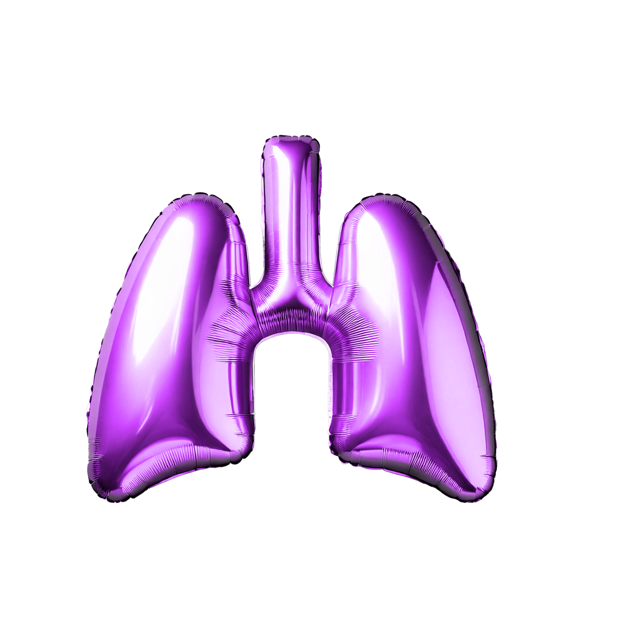 Luftballon in Form einer Lunge