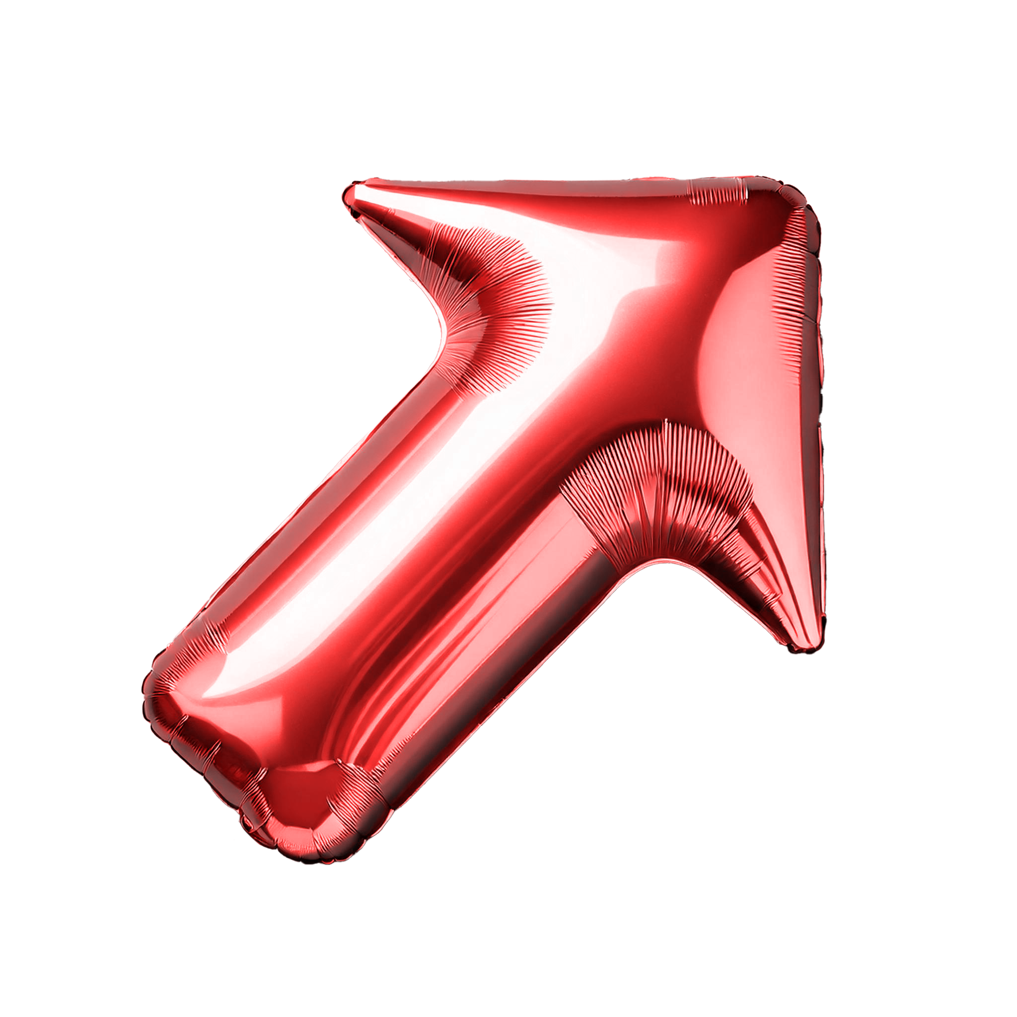 Luftballon in Form eines Pfeiles