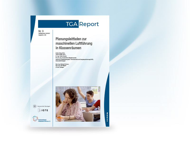 Abbildung Report Cover Planungsleitfaden Luftfuehrung